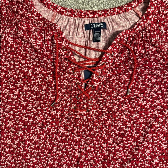 Chaps floral pattern top - Picture 2 of 6